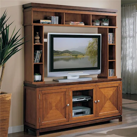 Television Console With Hutch